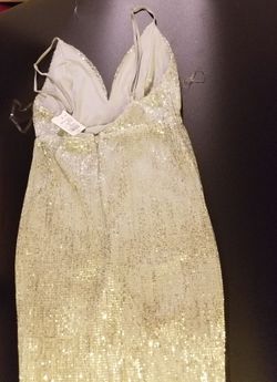 Dress Long in Silver Windsor BRAND NEW (SIZE S)