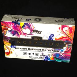 2025 Topps Inception Baseball MLB Factory Sealed Hobby Box (NEW RELEASE 6/19/26)