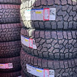 265/70/17 Falken Wildpeak AT4W $800 Instaladas Y Balanceadas 