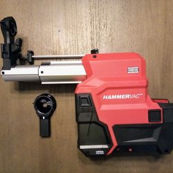 Milwaukee M18 HammerVac Dust Extractor For 1 Inch SDS Plus Rotary Hammer 