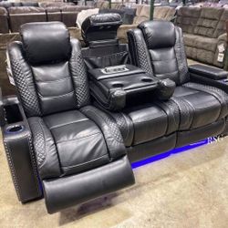 Electrical Power Reclining Sofa & Loveseat & Recliner 🔥 Color Options Fast Delivery 