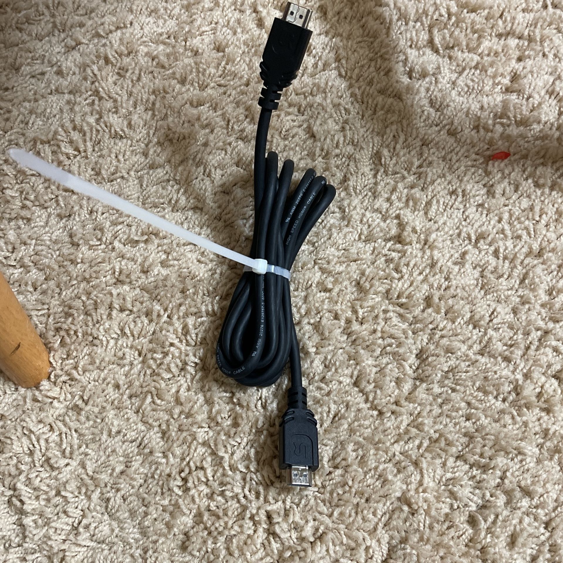 6 ft. High Speed HDMI Cable E324703 AWM Style 20276 80°C 30V EC