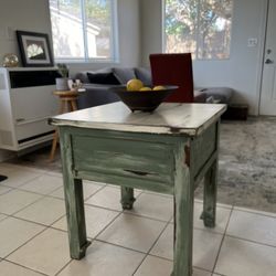 Custom Vintage Side Table (Art Deco)
