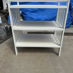 All wood baby changing table $40