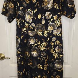 The Limited Women's Black Sequin Dress 