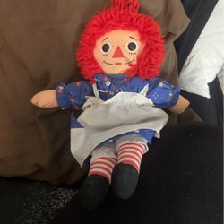 Raggedy Ann/Annabelle doll 
