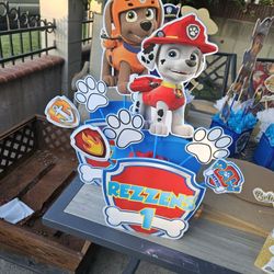 Paw Patrol Centerpiece