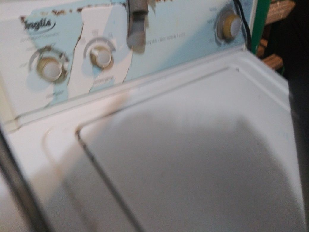 Maytag dryer and a inglis washer its whirlpool brand