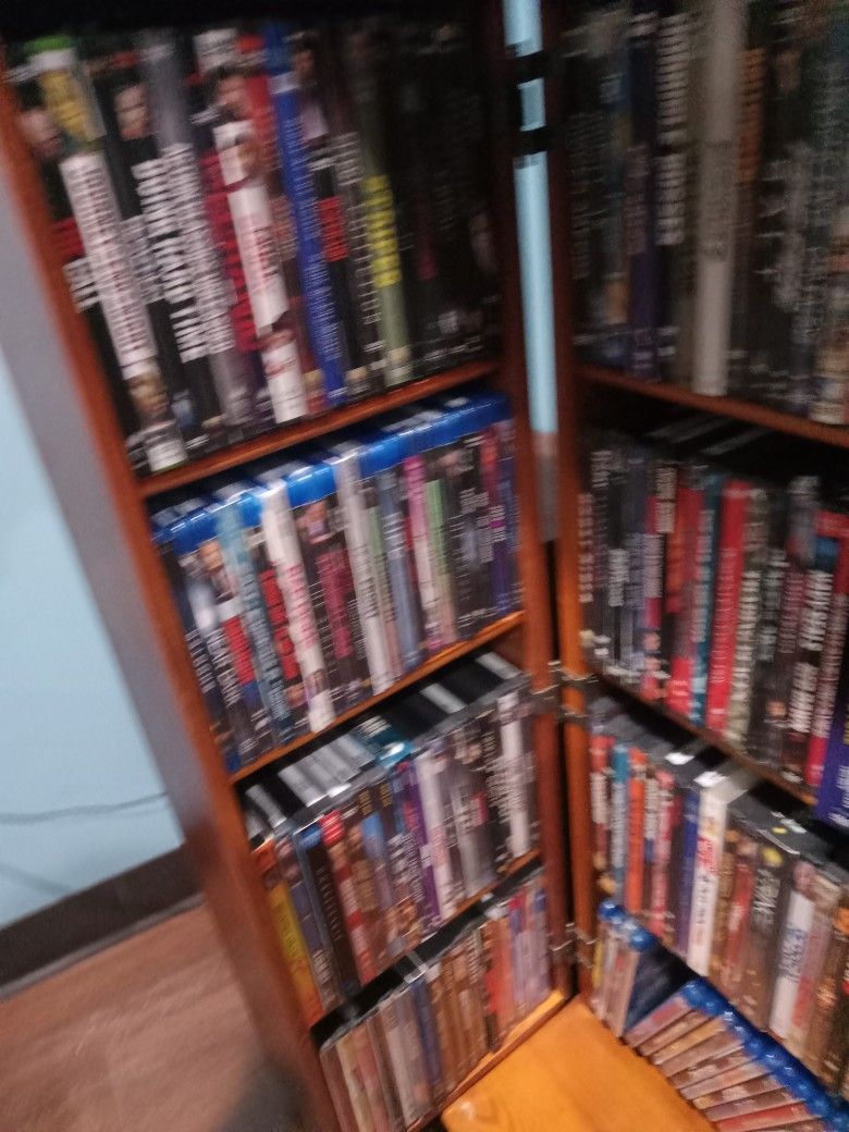 DVD collection Includes Storage Cabinets