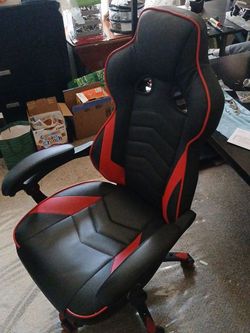 Black and Red Gaming Chair