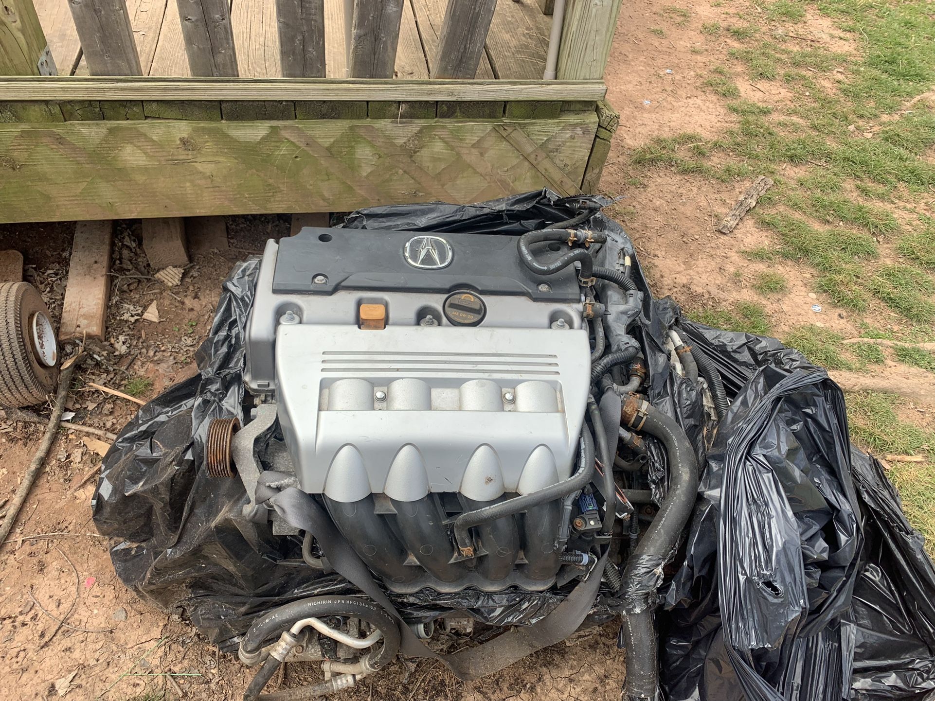 2012 Acura TSX Engine And Transmission 