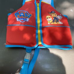 Paw Patrol Life Jacket $5