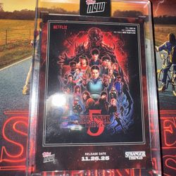 Stranger Things Season 5 Topps Now Cards