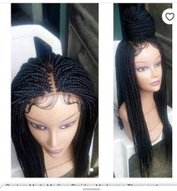 360 Africa braiding wigs