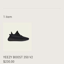 NEW! Yeezy Boost 350 V2 Onyx 