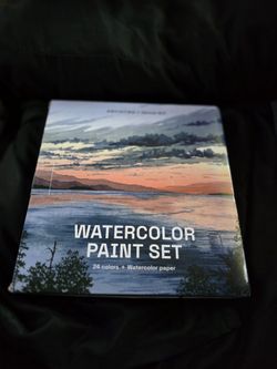 Watercolor Paint Set