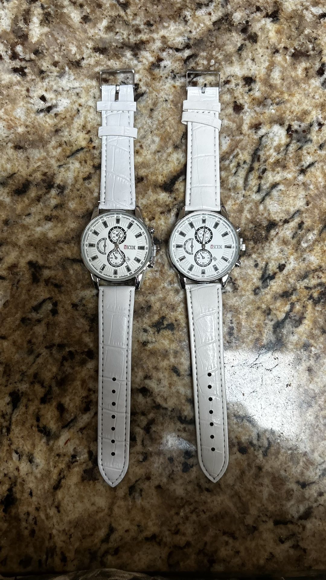 Watch(s) with Faux Leather Band NEW