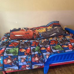 Toddler Bed With New Mattress