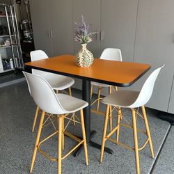Pup table and barstools