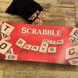Scrabble Board Game Complete Set