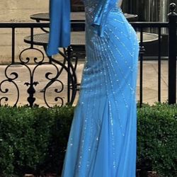 Blue Prom Dress