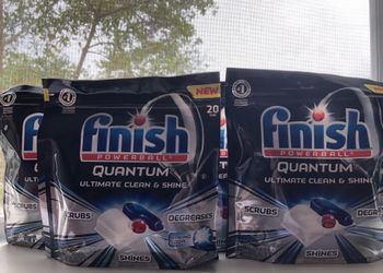 Finish Quantum dishwasher tabs