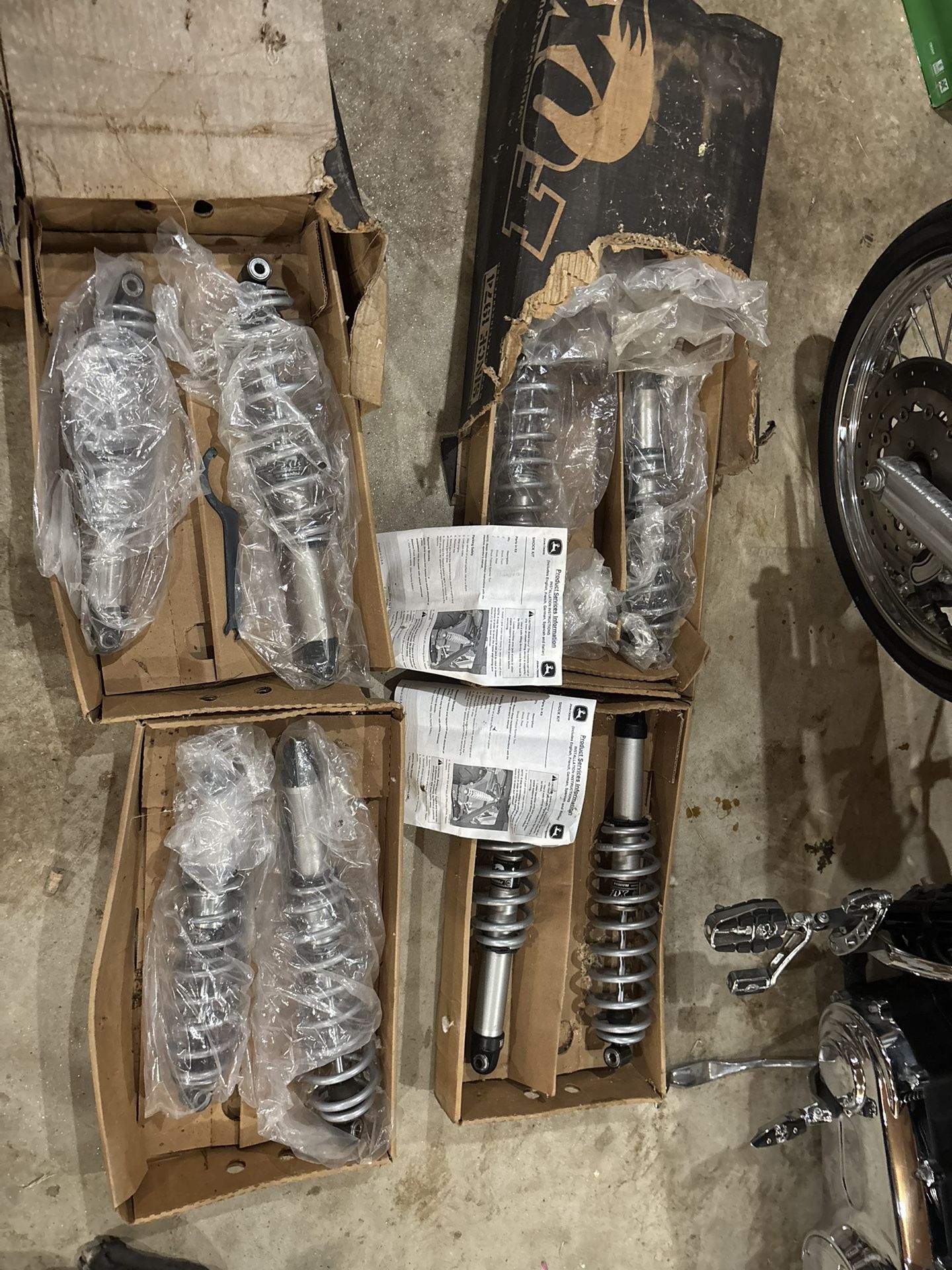 John Deere Gator Fox Shocks