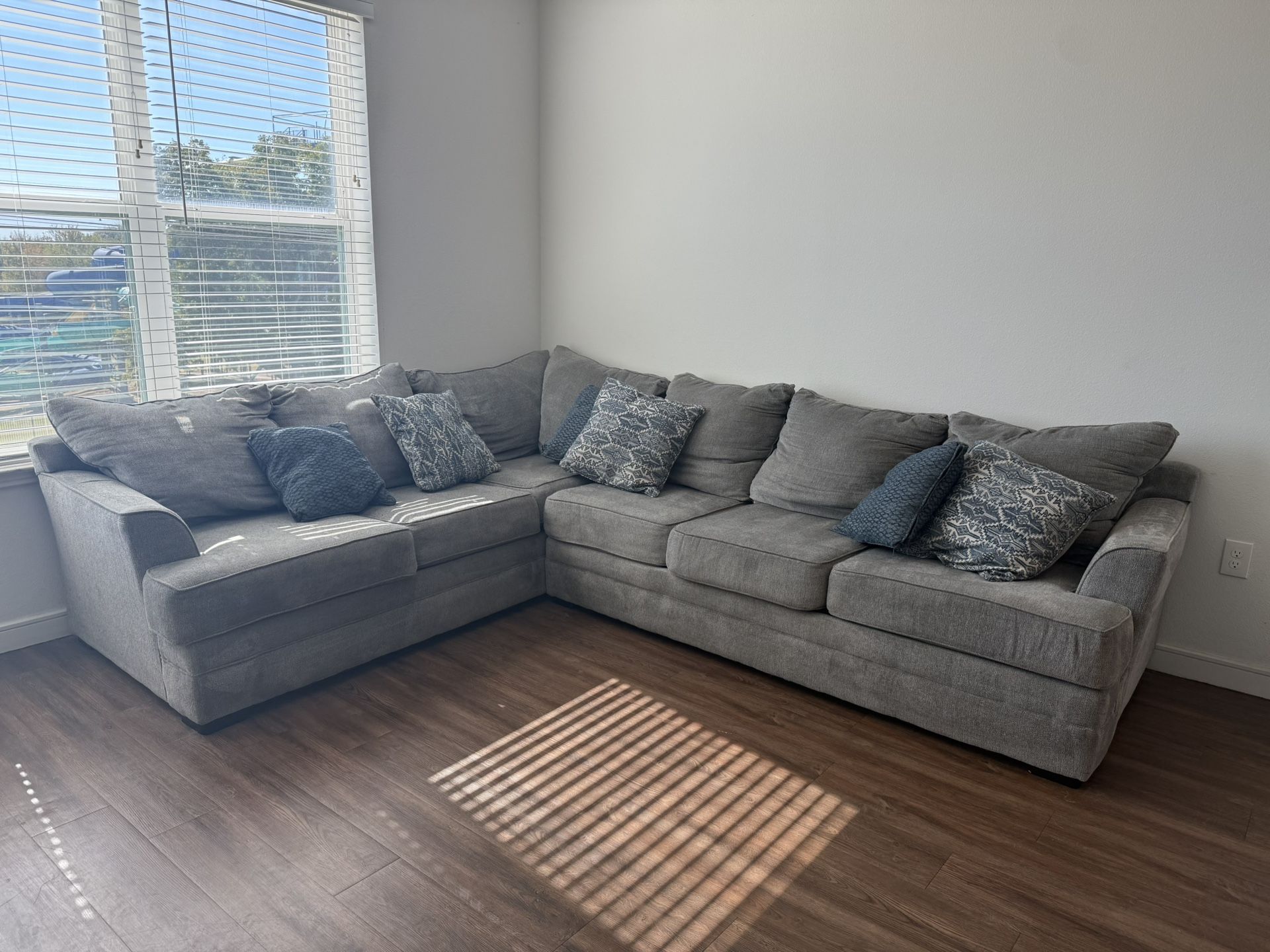 Gray Sectional Couch