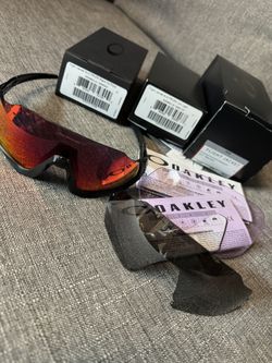 Oakley Flight Jacket Cycling Sunglasses