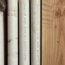 4 PVC PIPES (ONLY $10)!!!