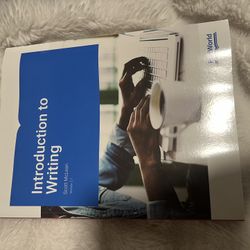 Introduction to Writing Scott McLean