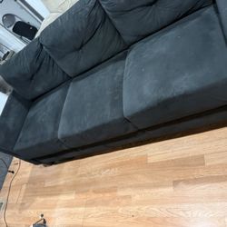 Black Small Sofa 