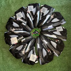 Jordan 5 Black Metallic 2025 Sizes 8M, 9.5M, 10M, 10.5M, 11M, 11.5M, 13M, 15M