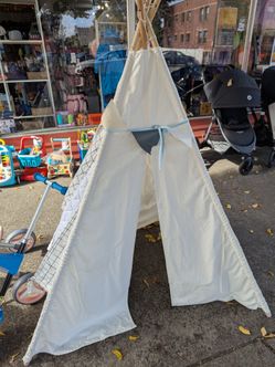 Kids child children's indoor outdoor teepee playtent tent fabric