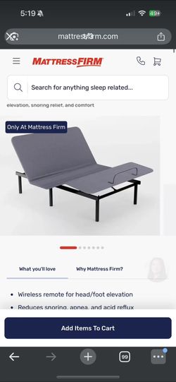 Adjustable King Size Bed Base - Must Sell Before Moving! ($300) D