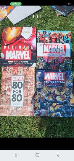 Marvel Hardcover Book Collection – 4 Books