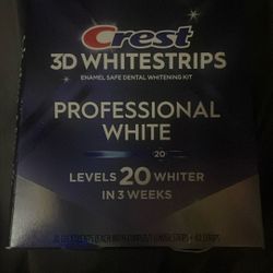 Crest 3D Whites trips 