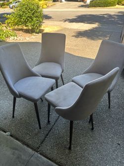 4 chairs.