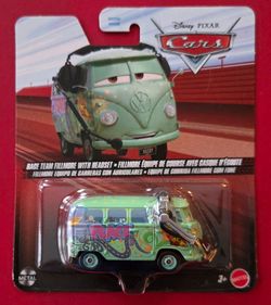 Disney Pixar Cars 2, "RACE TEAM FILLMORE with HEADSET ", VHTF.