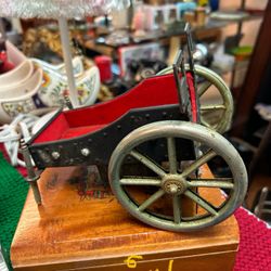 Antique Navajo Native American toy cart