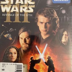 STAR WARS III: REVENGE Of The SITH (DVD-2005) NEW!