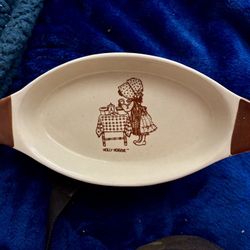 vintage 1970s  holly hobbie  oven proof baking dishes x3  $10 each