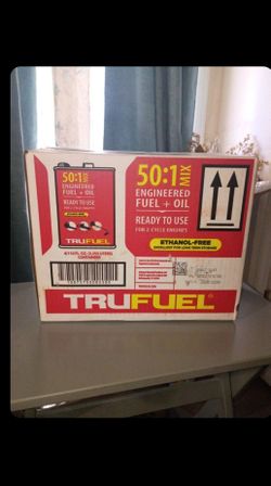 BRAND NEW 2 Cases of Trufuel fuel & oil 50:1 pre-mix