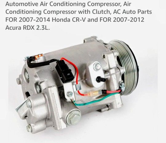 HONDA/ACURA A/C COMPRESSOR W/FAN CLUTCH