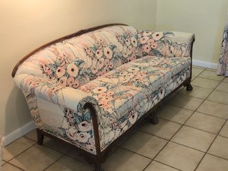 Victorian sofa and chair
