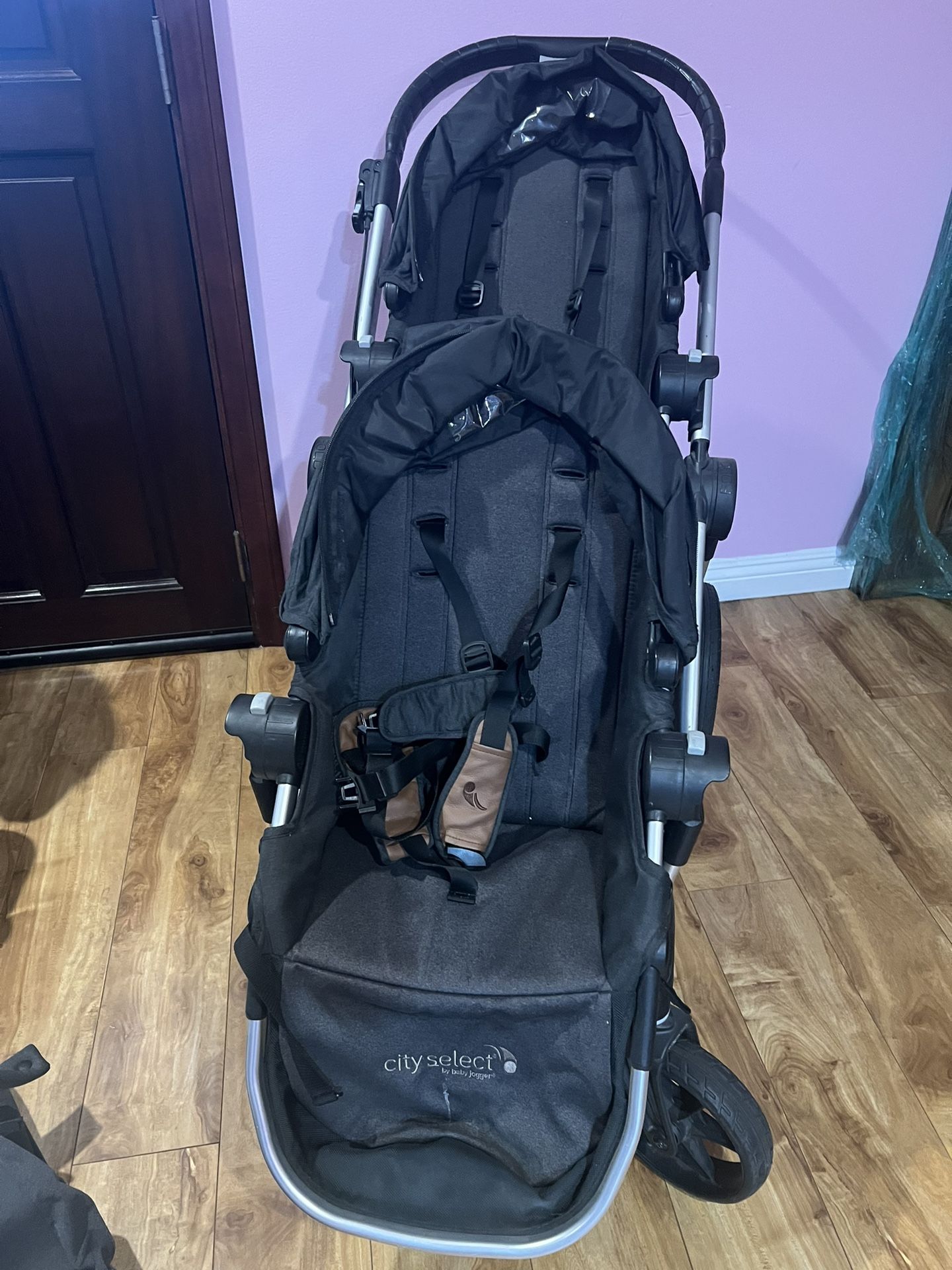 BABY JOGGER CITY SELECT DOUBLE STROLLER