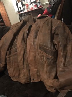 Leather jacket