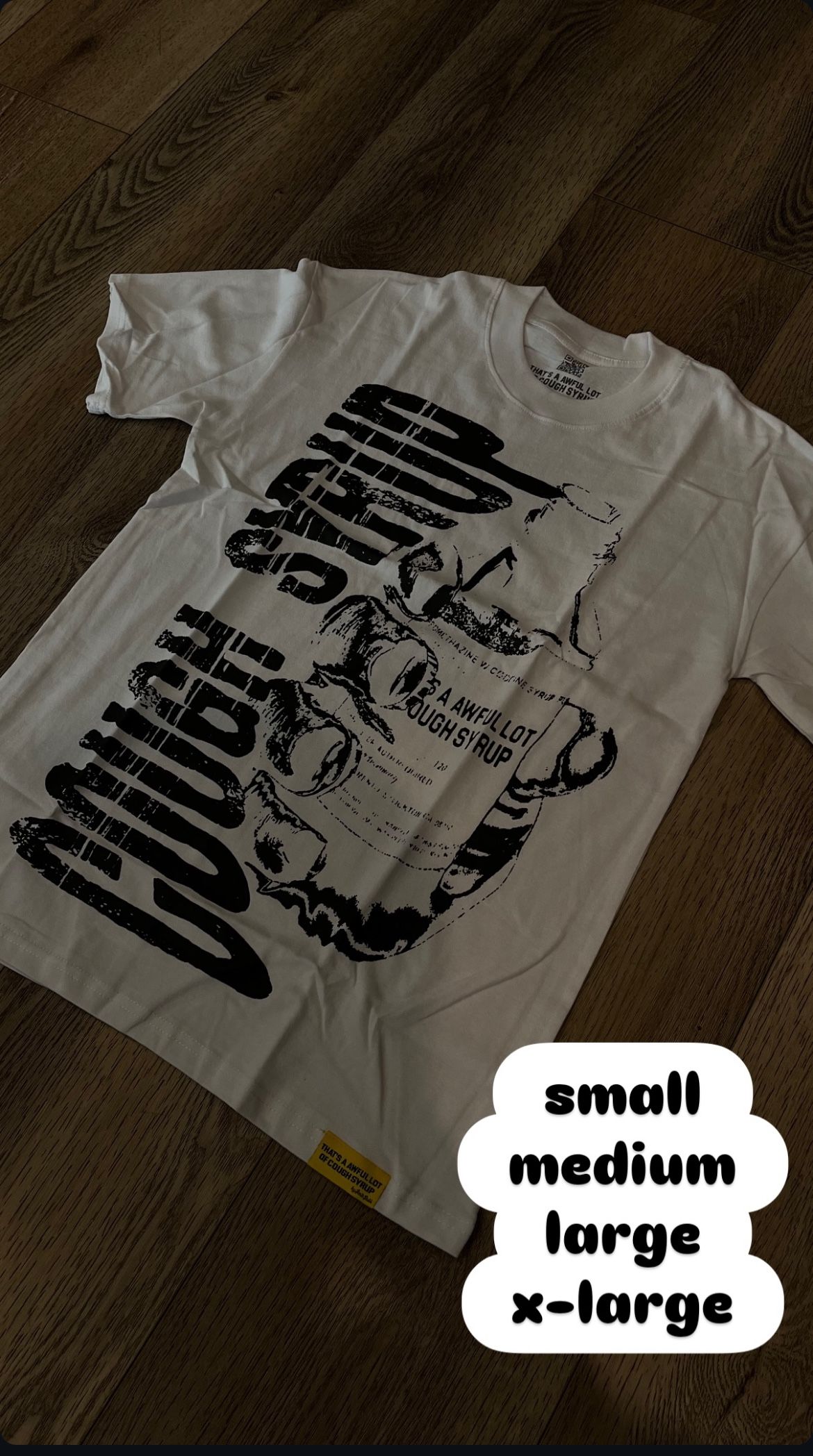 awful lotta cough syrup shirt