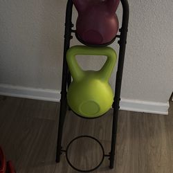 Kettle bell stand
