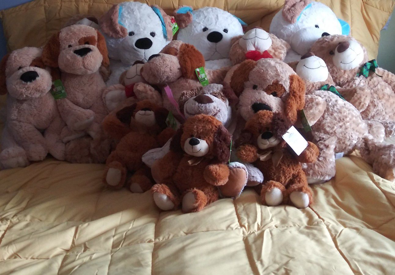 NWT 16 piece HUGE Plushie Collection